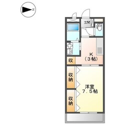 大塩駅 徒歩10分 1階の物件間取画像